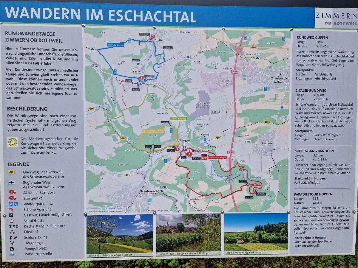 Appartement Ferienglueck Im Schwarzwald à Zimmern ob Rottweil Extérieur photo